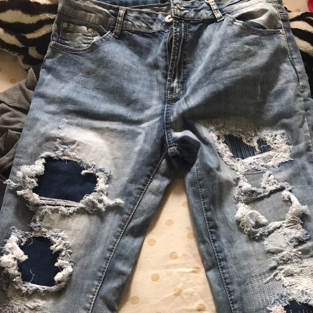 Blue topic jeans